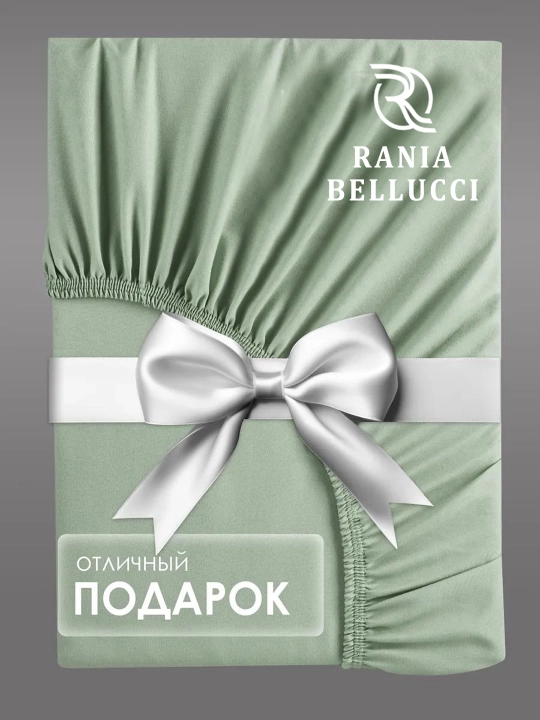 Rezinkali choyshab, poplin/paxta 100%, Rania