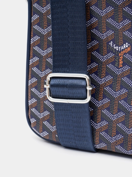 Мужская сумка через плечо (кросс-боди) в премиальном стиле Goyard