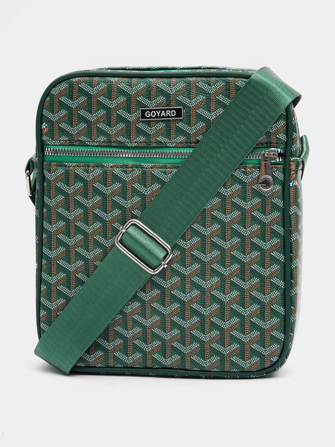 Мужская сумка через плечо (кросс-боди) в премиальном стиле Goyard - 