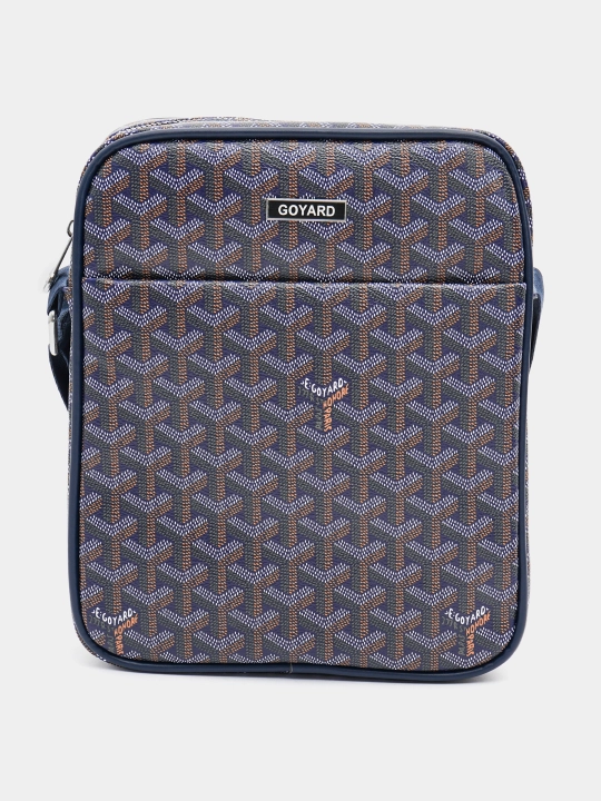 Мужская сумка через плечо (кросс-боди) в премиальном стиле Goyard