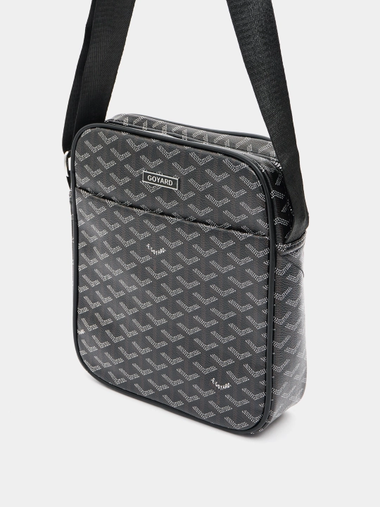 Мужская сумка через плечо (кросс-боди) в премиальном стиле Goyard - 