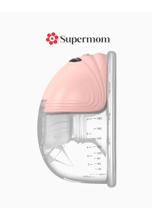 Elektr ko'krak ona suti sog'ish moslamasi, Supermom Elite, bir tomonlama