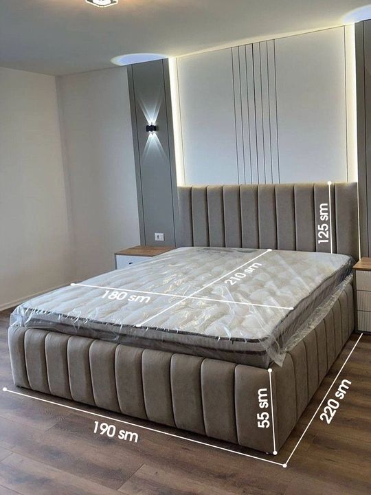 ComfortLux кровать – просторная, удобная и современная - 