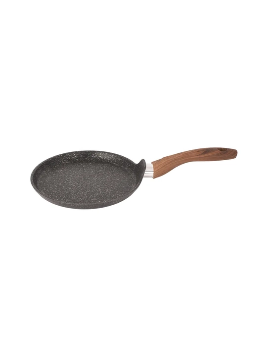 Kukmara Granit Ultra blinchik skovorodkasi, antipiqar qoplama, 22/24 sm, tutqichli