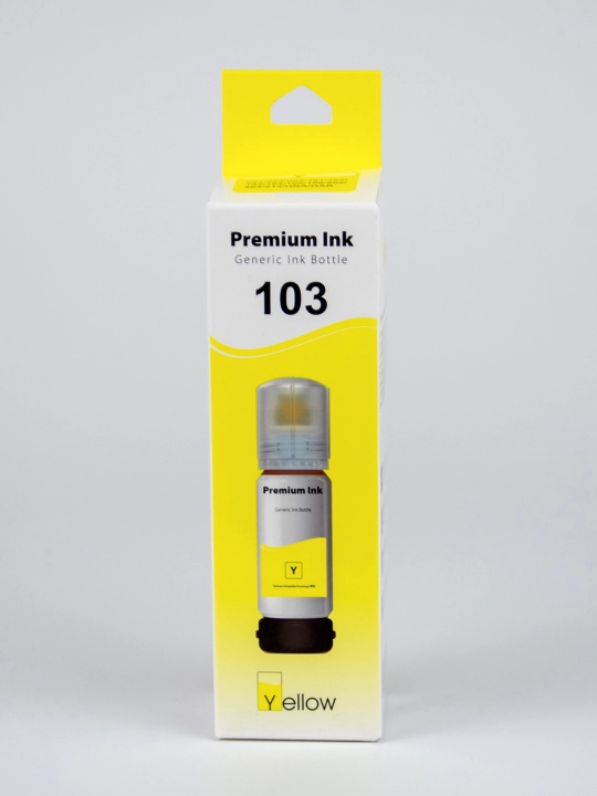 Suvda eruvchan siyoh Dye Ink 103 Yellow Epson L1210, 3200, 3250, 5190 printerlari uchun