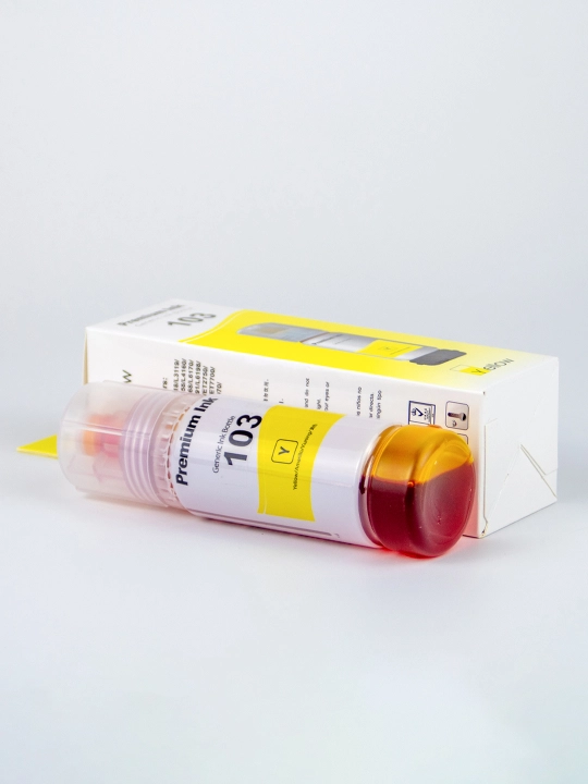 Suvda eruvchan siyoh Dye Ink 103 Yellow Epson L1210, 3200, 3250, 5190 printerlari uchun