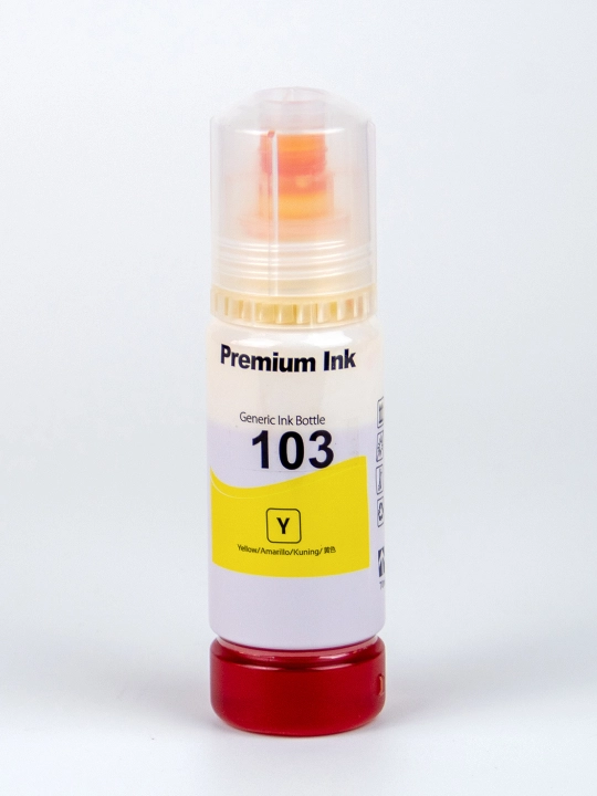 Suvda eruvchan siyoh Dye Ink 103 Yellow Epson L1210, 3200, 3250, 5190 printerlari uchun