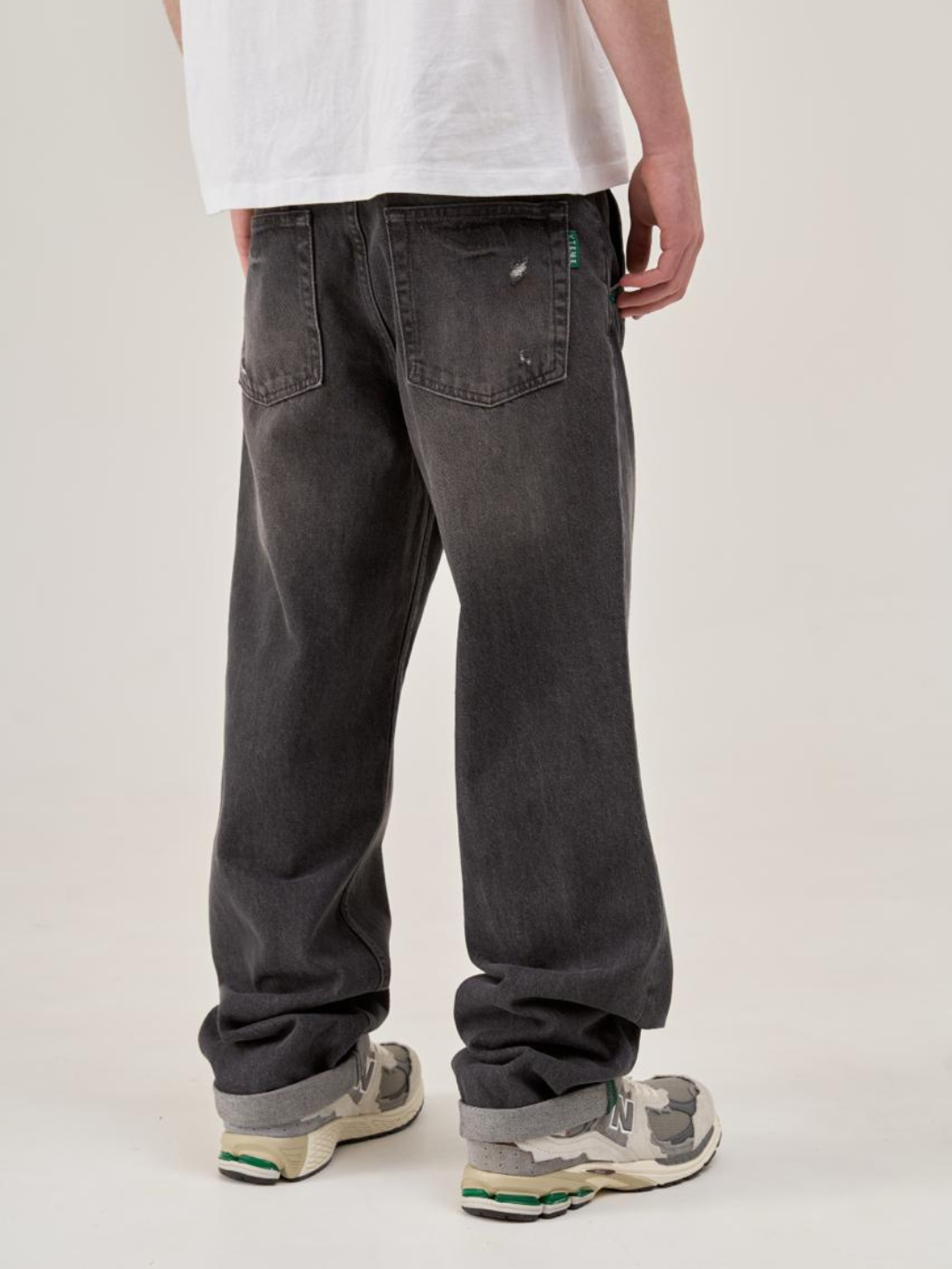 Джинсы Baggy Fit Black Washed