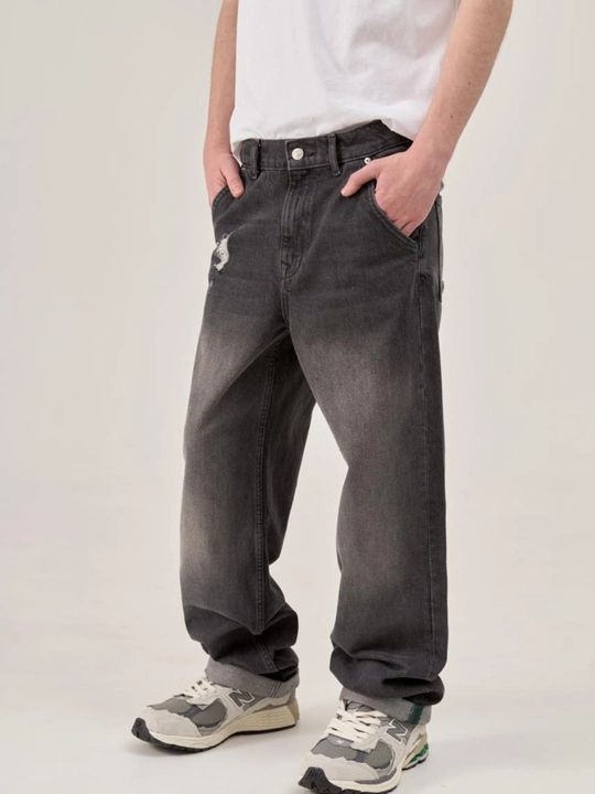 Джинсы Baggy Fit Black Washed