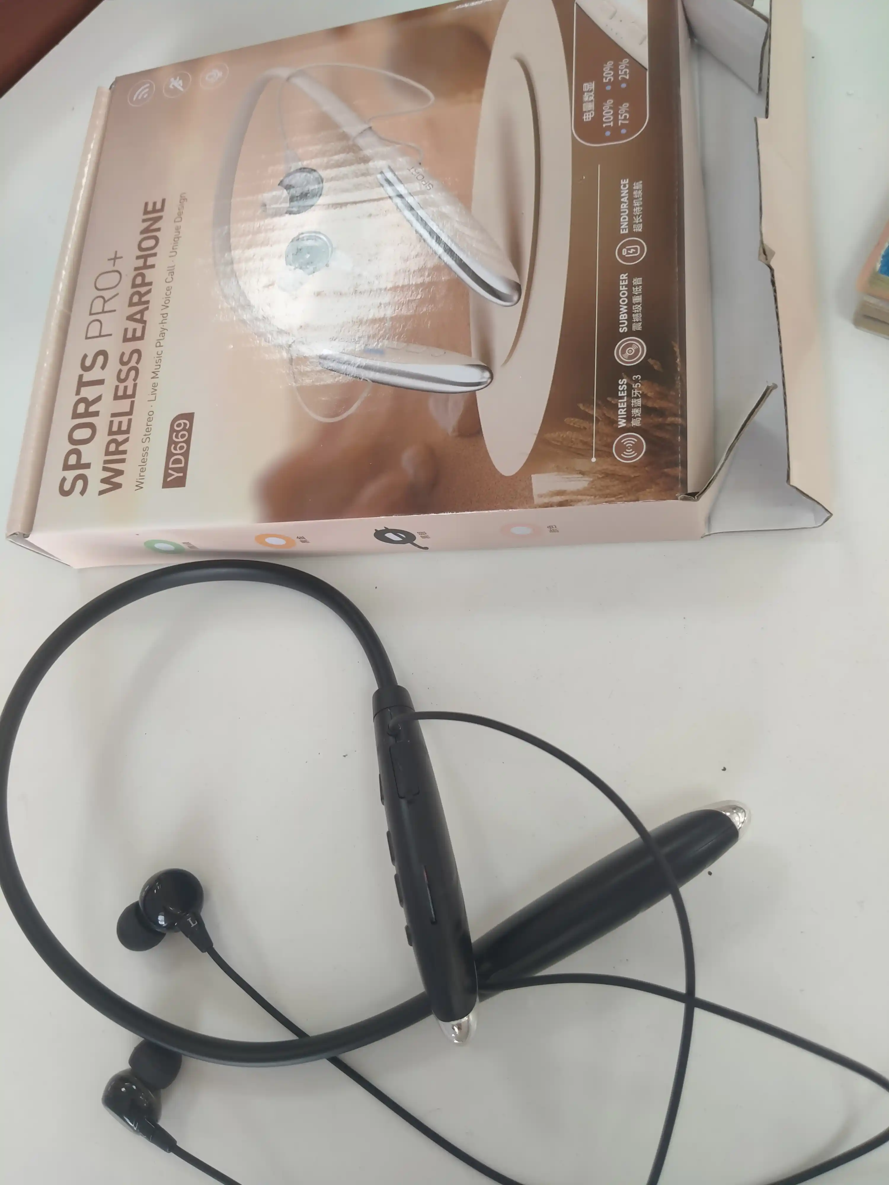 Sport simsiz minigarnituralari, jant, magnit, raqamli displey, Bluetooth BT-116