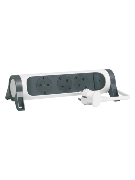 Удлинитель Legrand  3x2К+3, поворотный, кабель 3 м LG 694535
