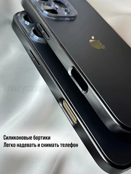 Chexol iPhone 11, 12, 13, 14, 15, 16, 17, Pro, Max, uchun, ko'k, oq, pushti, silikon