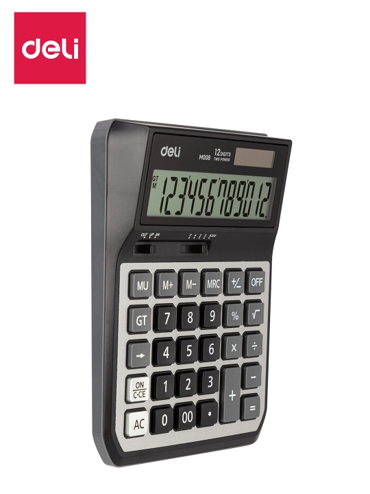 Калькулятор 12разр. 00820 Deli, 00820-EM - 