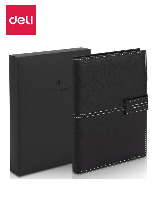 Книжка записная 120л A5 (чр) N139G Deli, 139G-N-bk - 