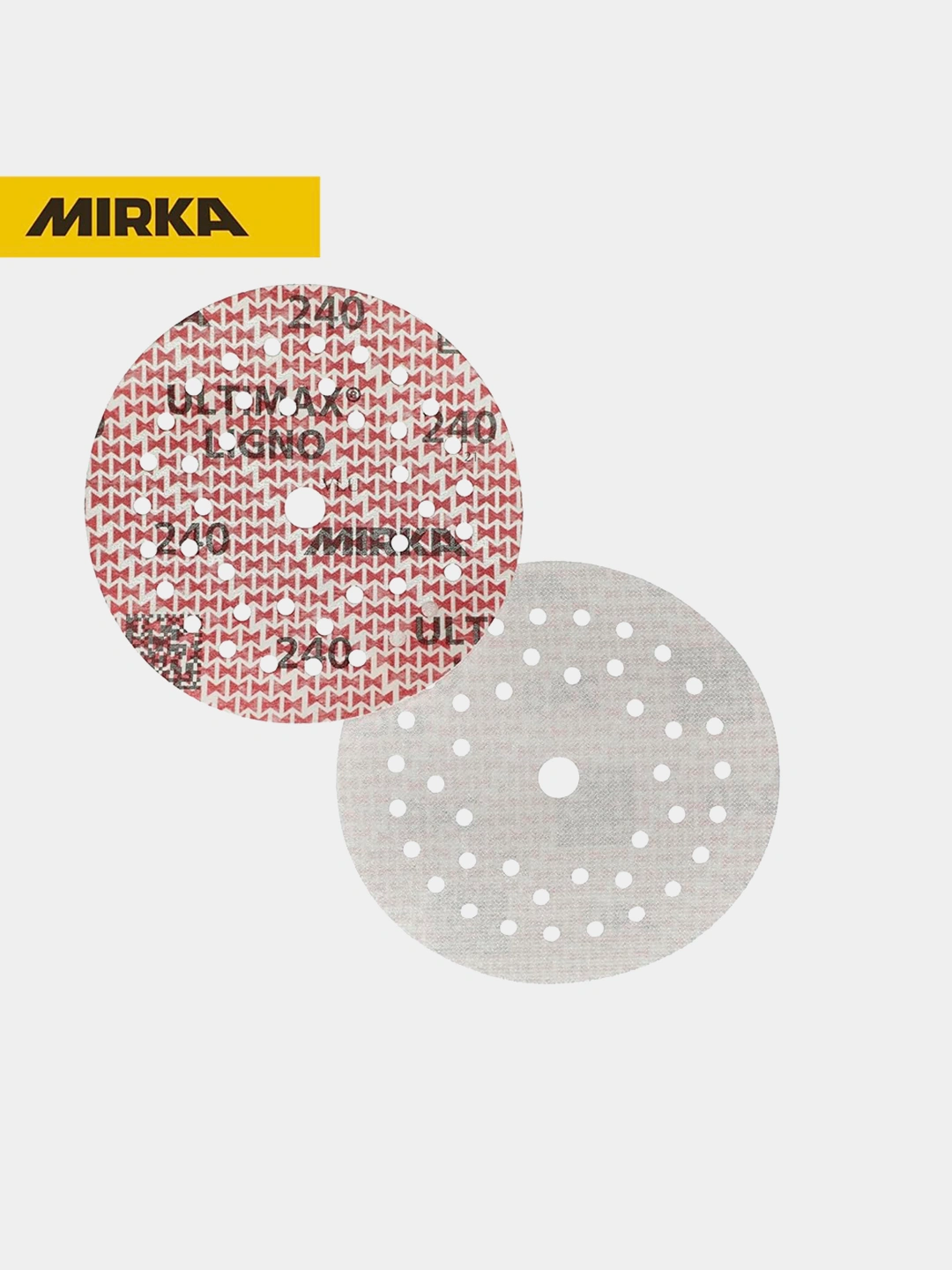Mirka шлифовальный круг Ultimax Ligno 125 мм P240, набор 100 шт ...