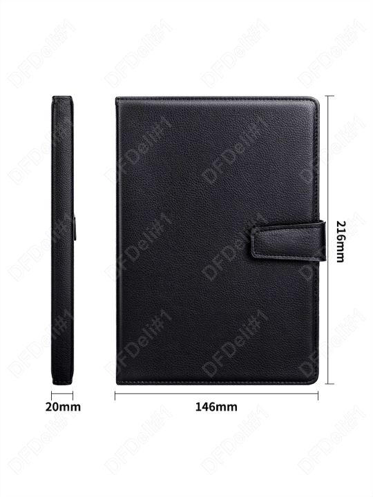 Daftar 120 varaq 211*140mm (qora) 3301 Deli, 3301-bk