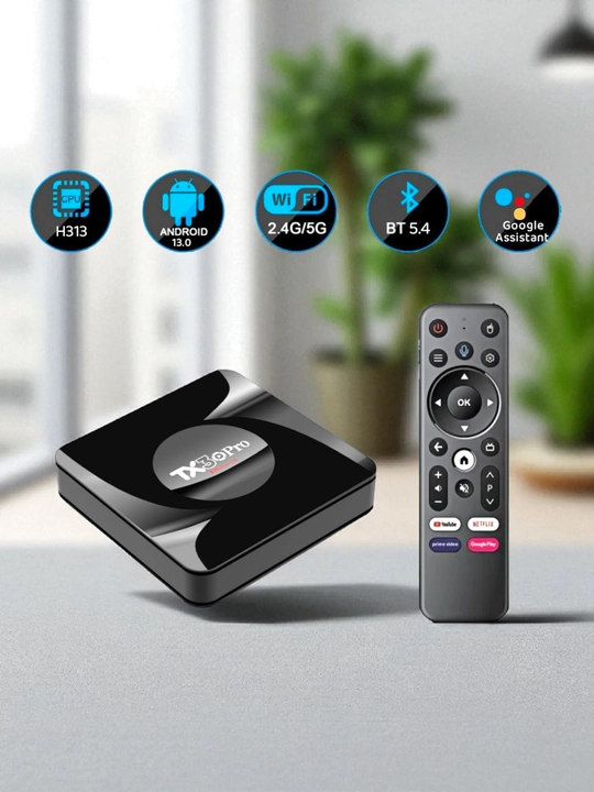 Смарт тв Box модель TX3 Pro Google TV 8K Streaming Box 2 Гб оперативная память 16 ГБ