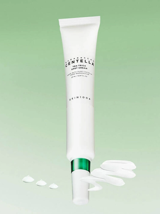 Точечный крем от прыщей SKIN1004 Madagascar Centella Tea-Trica Spot Cream
