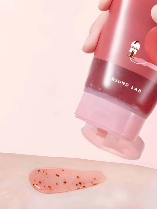 Очищающая гель-маска с коллагеном Round Lab Camellia Deep Coollagen Jelly Mask Cleanser