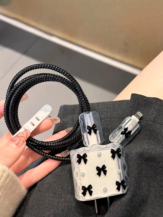 Zaradchik va kabel uchun chexol, Iphone, g‘ilof, quvvatlash, kabeli 18W/20W