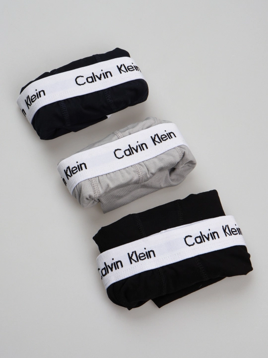 Calvin Klein erkaklar uchun trusiklar, 3- 5 dona qadoqda, 90% paxta, Turkiya