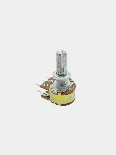 Потенциометр WH148-2 B500K 500 кОм стерео 3+3pin L20 мм, 3-шт