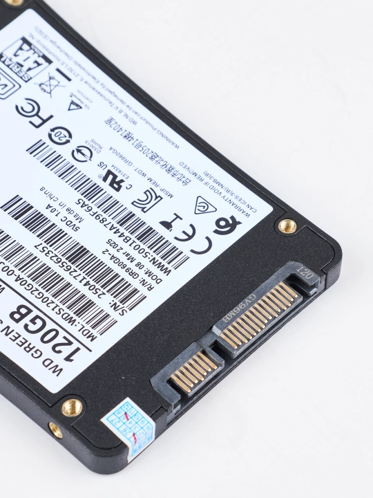 SSD SATA 3 6Gb/s WD GREEN 120GB OEM noubtuk kompyuter uchun mos