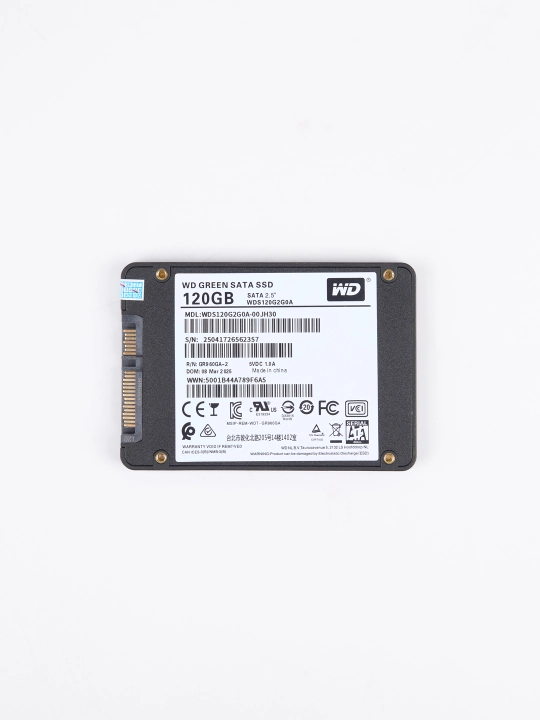SSD SATA 3 6Gb/s WD GREEN 120GB OEM noubtuk kompyuter uchun mos