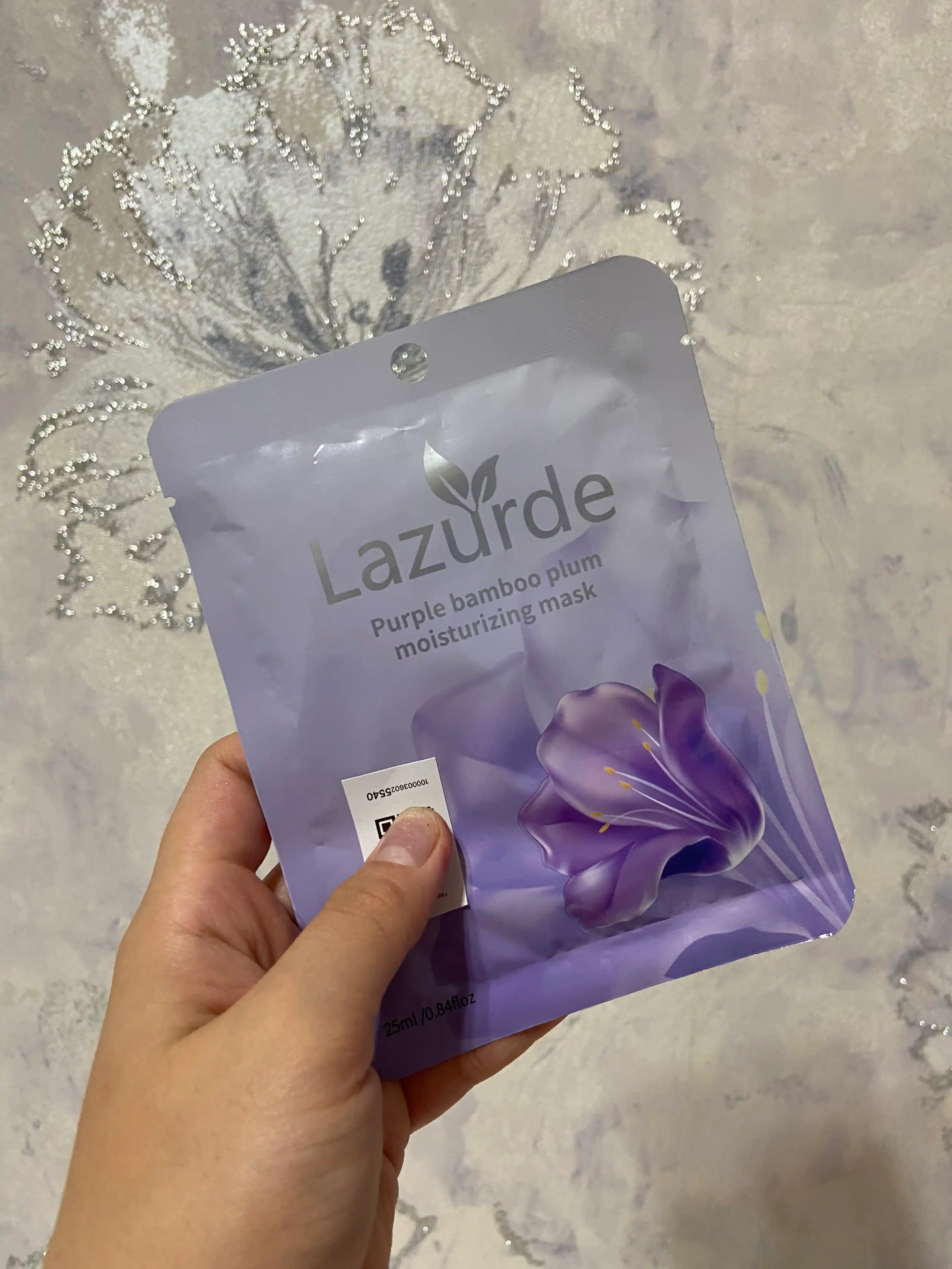 Lazurde namlovchi yuz niqobi, 25 ml