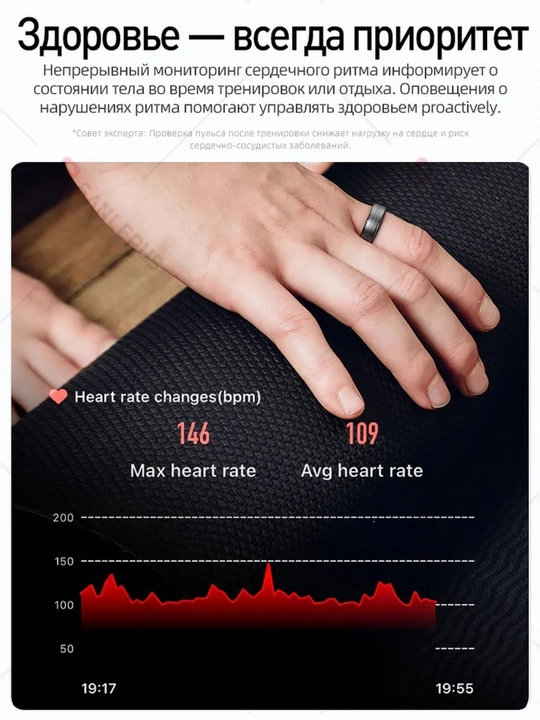 Smart Ring aqlli uzuk, smart uzuk 14 nazorat funkisyasi, zanglamas po'latdan tayyorlangan