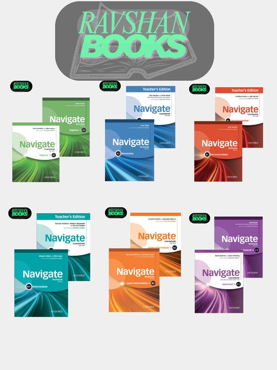 Navigate Beginner, Elementary, Pre-intermediate, Intermediate, Upper-intermediate,Advanced  - 