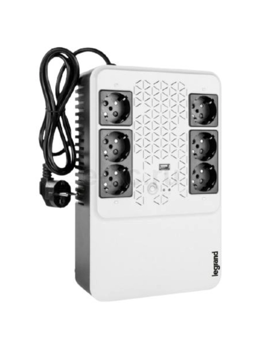 Legrand Keor Multiplug uzluksiz quvvat manbai, bir fazali, 4+2 rozetka 2K+3, USB, 480 Vt