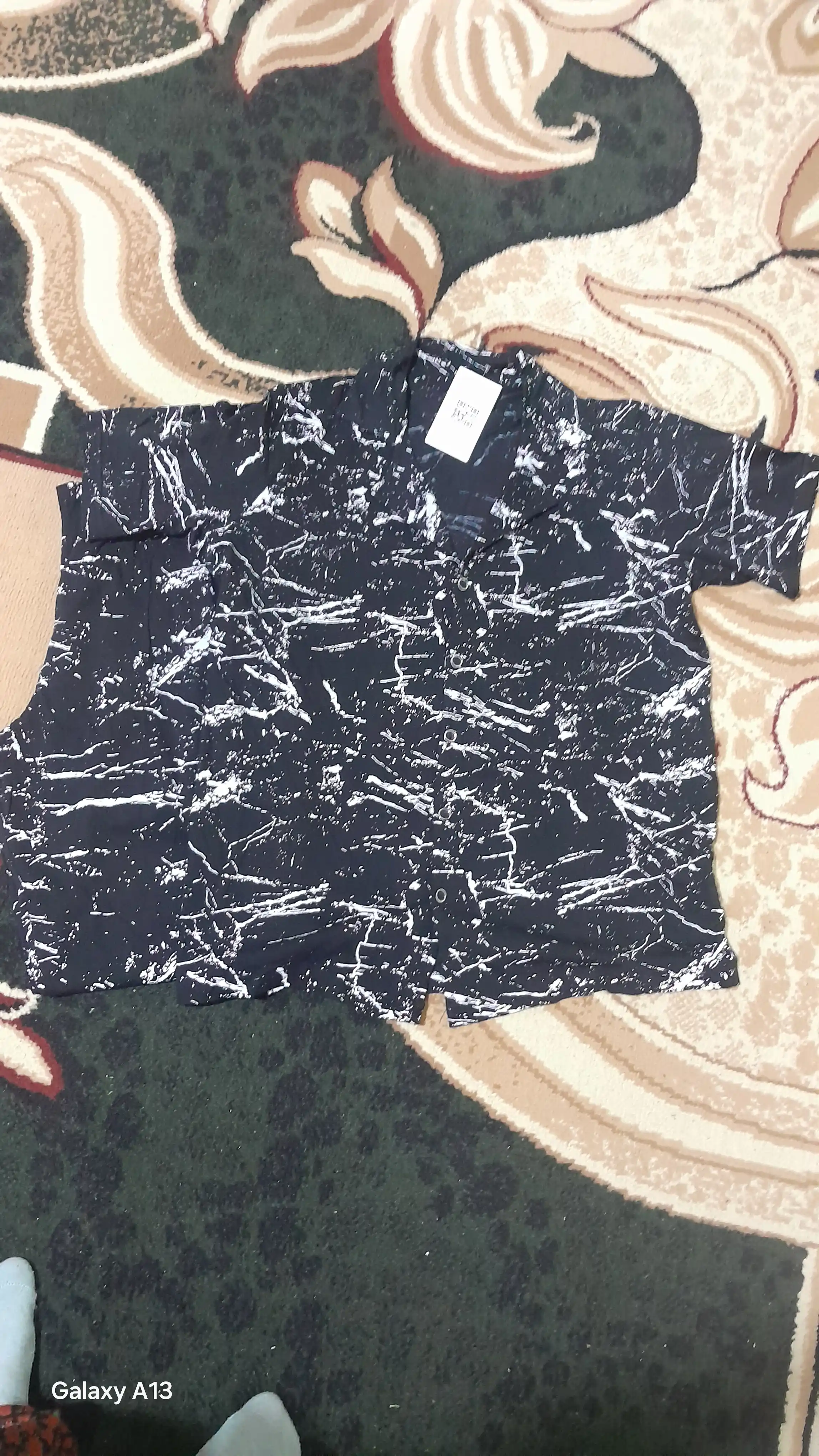 Erkaklar pijamasi, Costume 100% paxta
