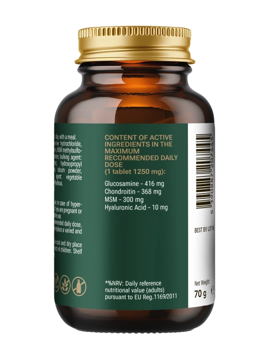 Greenwell Glucosamine, Chondroitin, MSM – здоровье суставов и подвижность