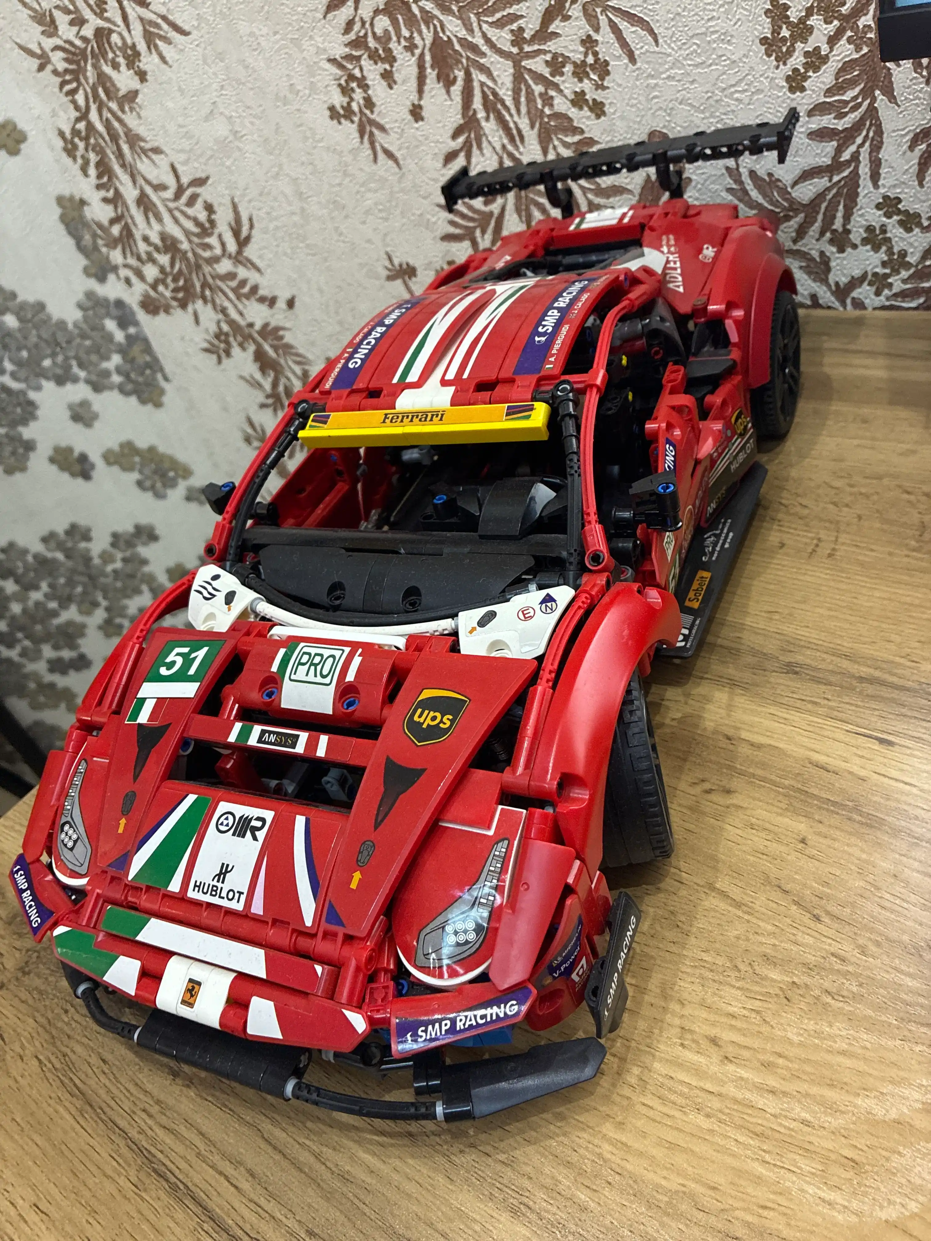 Konstruktor Technic Ferrari, Bugatti, Porshe, Lamborghini, mototsikl, superkar