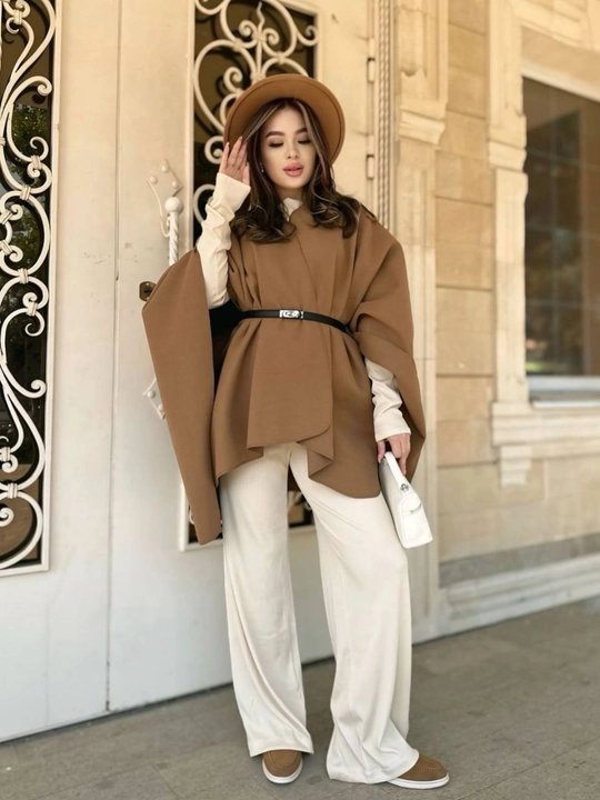 Ayollar ponchosi, cape, kardigan poncho, yelka tashlama, plash-poncho, kimono-style poncho