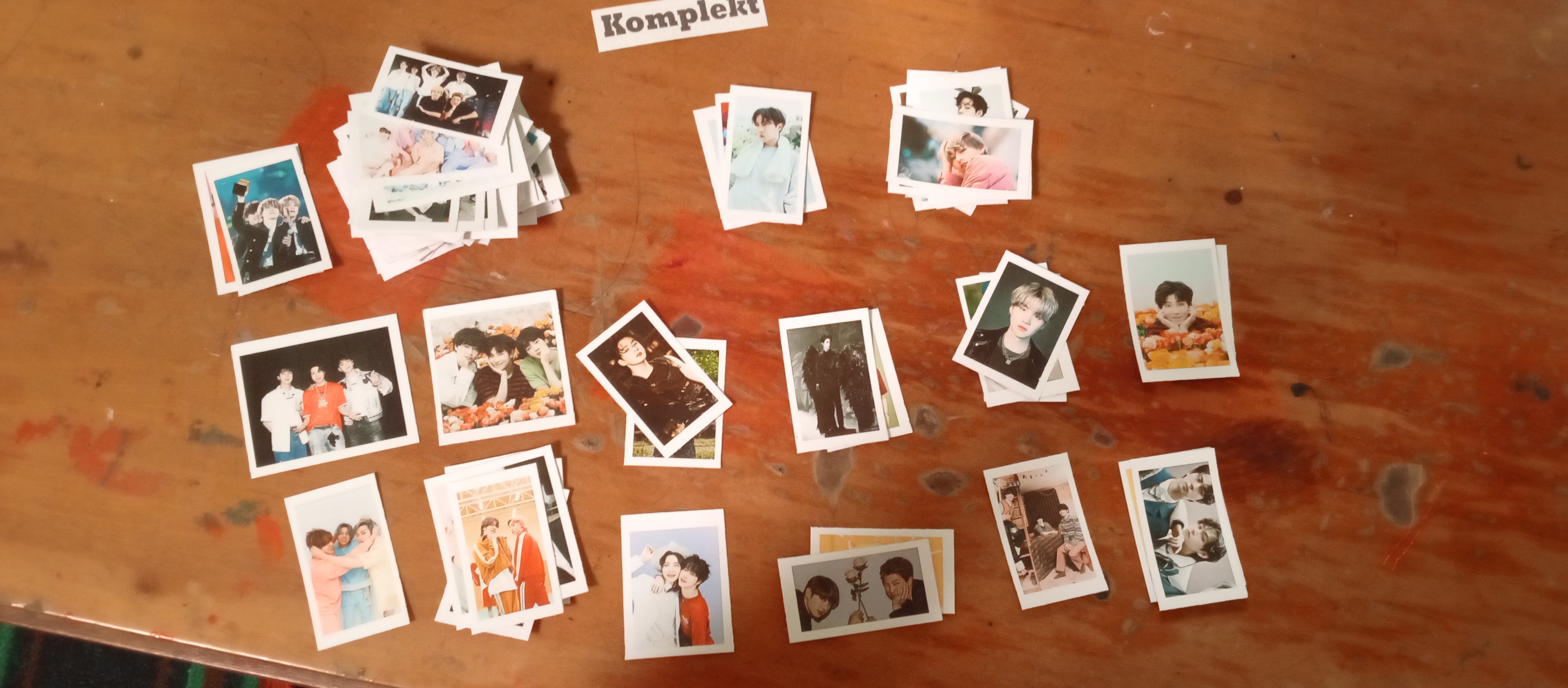 Стикеры BTS, Blackpink, Babymonster, Seventeen, K-pop 100 шт