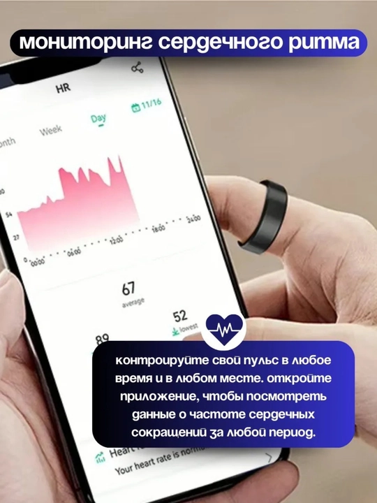 Smart Ring aqlli uzuk, smart uzuk 14 nazorat funkisyasi, zanglamas po'latdan tayyorlangan