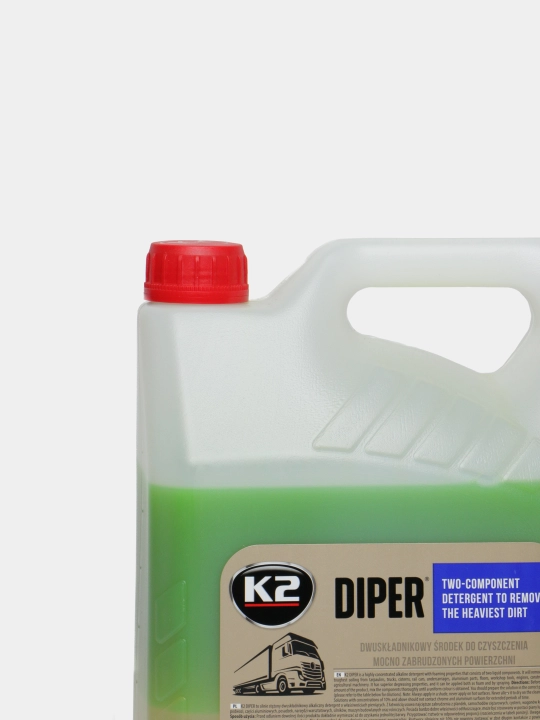 Kontaktsiz kuchaytirilgan avtomobil shampuni K2 DIPER 5 KG