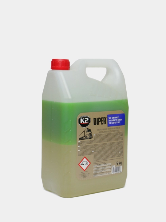 Kontaktsiz kuchaytirilgan avtomobil shampuni K2 DIPER 5 KG