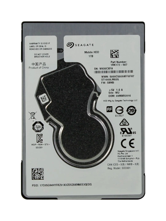 Жесктий диск для ноутбука HDD 500гб 1ТБ для Ноутбука ПК Playstation 3, 4  2.5 дюймов