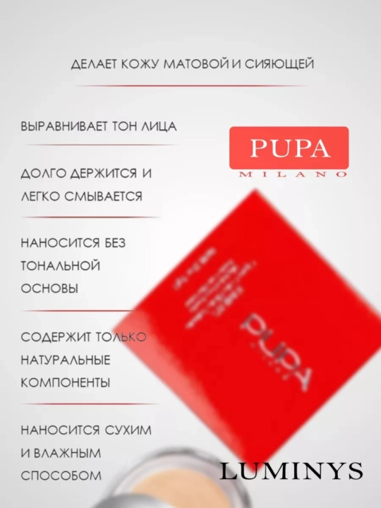 Пудра Luminys Satin Sheen Baked Powder, запеченная, с атласным эффектом, 9 г