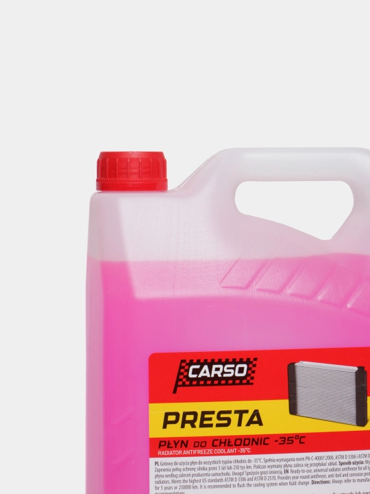 Sovutish suyuqligi 5 yil CARSO PRESTA -35C 5L RED G12