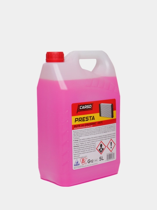 Sovutish suyuqligi 5 yil CARSO PRESTA -35C 5L RED G12