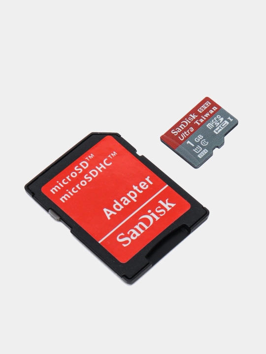 SanDisk Ultra MicroSD karta UHS-I (adapter bilan)