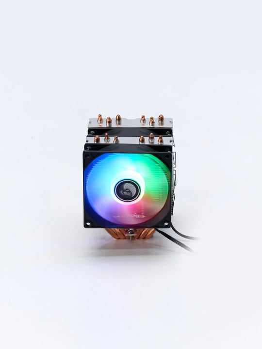 CPU sovutgichi intel va AMD RGB ARGB 2,4, 6 sovutgich quvuri protsessor sovutish sistemasi