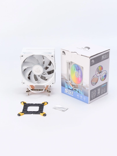 CPU sovutgichi intel va AMD RGB ARGB 2,4, 6 sovutgich quvuri protsessor sovutish sistemasi