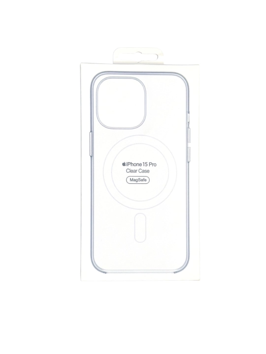 Прозрачный, силиконовый чехол MagSafe для Apple iPhone 15 pro, с анимацией
