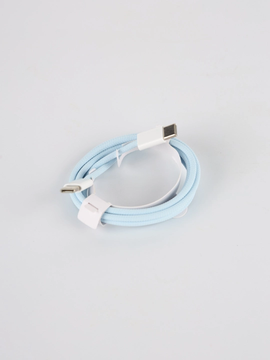 Apple iPhone 15 va Android uchun zaryadlash kabeli, o'ralgan, Type-c kabeli, 60 W