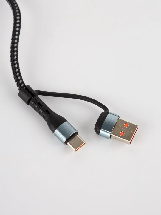 Кабель для зарядки 3 в 1, iPhone, Samsung, Redmi, Type-C, Lightning